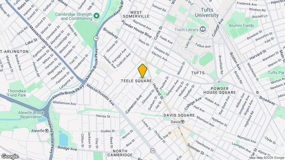 25 Claremon St, Unit 1 Mapa y Detalles de la Ubicación