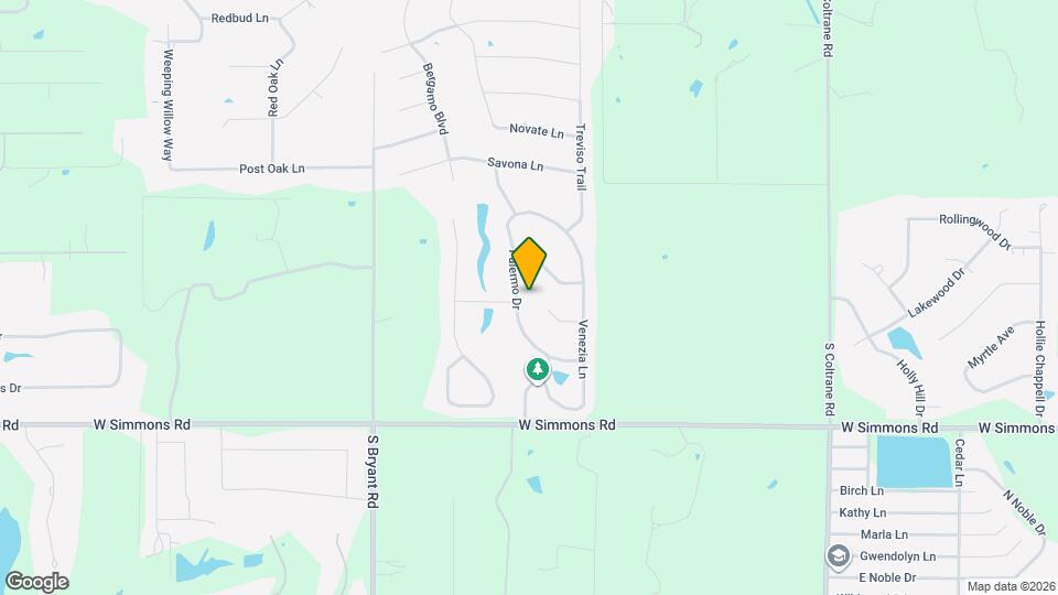 8710 Palermo Dr Mapa y Detalles de la Ubicación