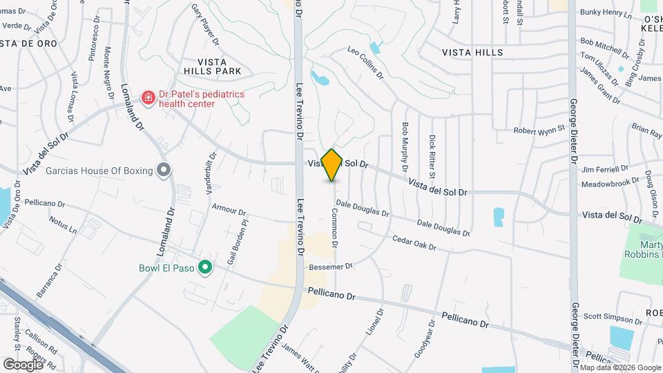 1555 Common Dr Map and Location Details