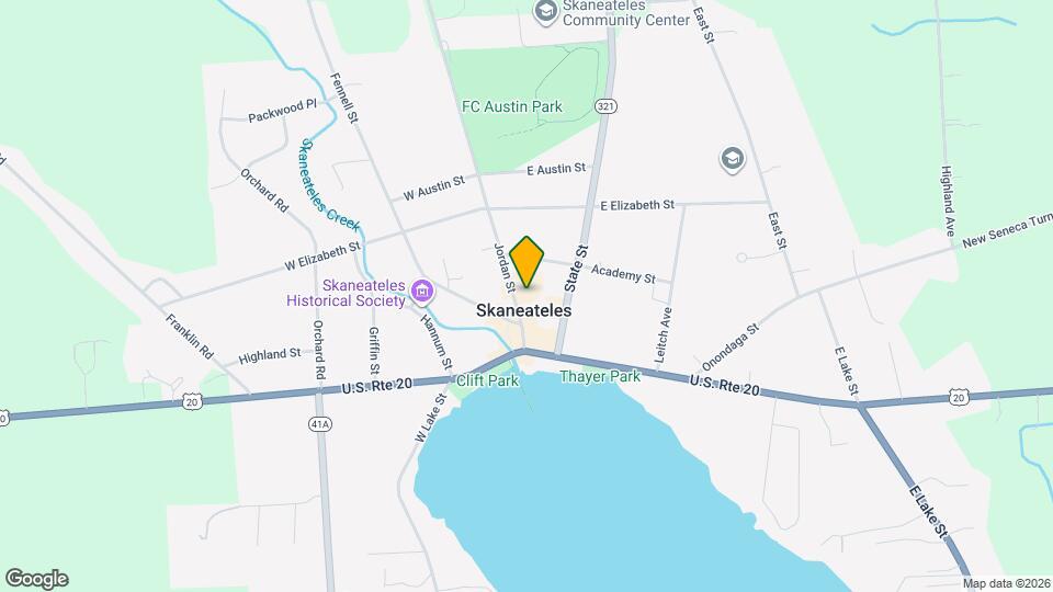 28 Jordan St Skaneateles NY Apartments and Nearby Skaneateles