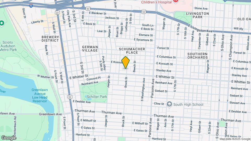 893 Bruck St Map and Location Details