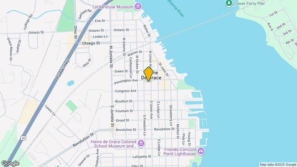 116 N Union Ave Map and Location Details