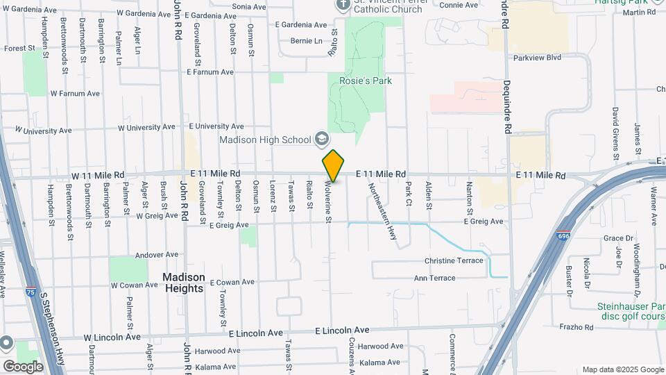 26806 Wolverine St Mapa y Detalles de la Ubicación