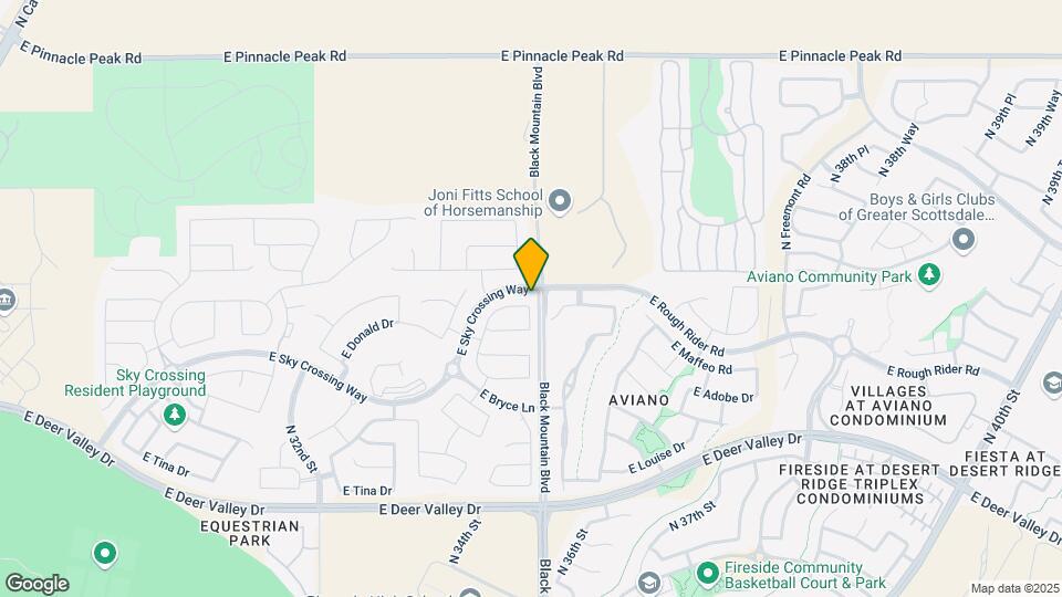 3520 E Robin Ln Map and Location Details