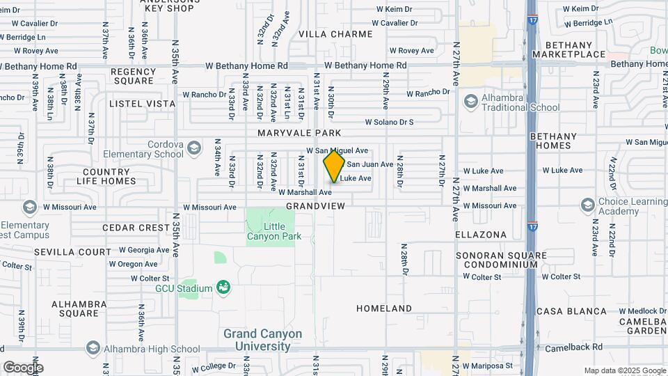 3030 W Marshall Ave Mapa y Detalles de la Ubicación
