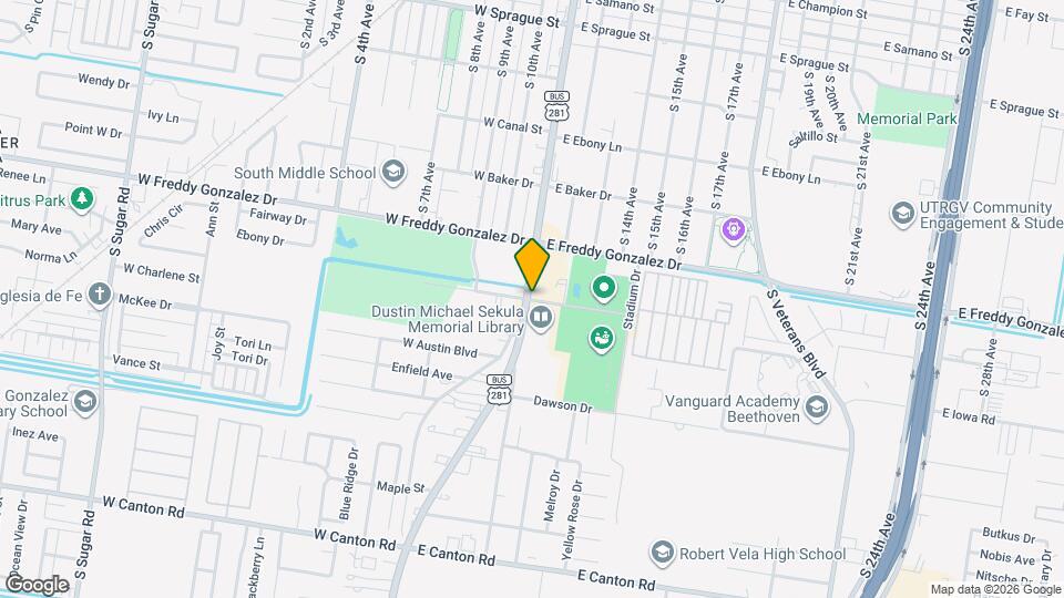 18 S Peak Dr Map and Location Details