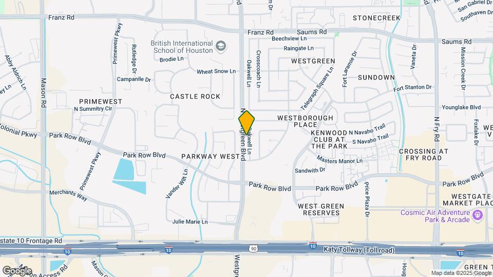 1807 Oakwell Ln Map and Location Details