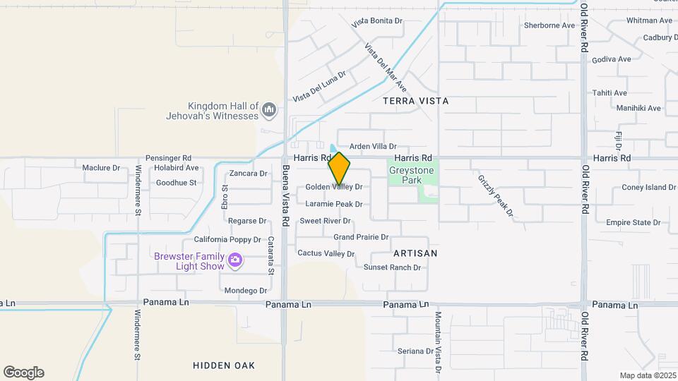 10919 Golden Valley Dr Map and Location Details