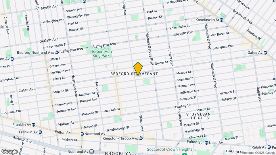 409 Monroe Street, Brooklyn, NY 11221 Map and Location Details