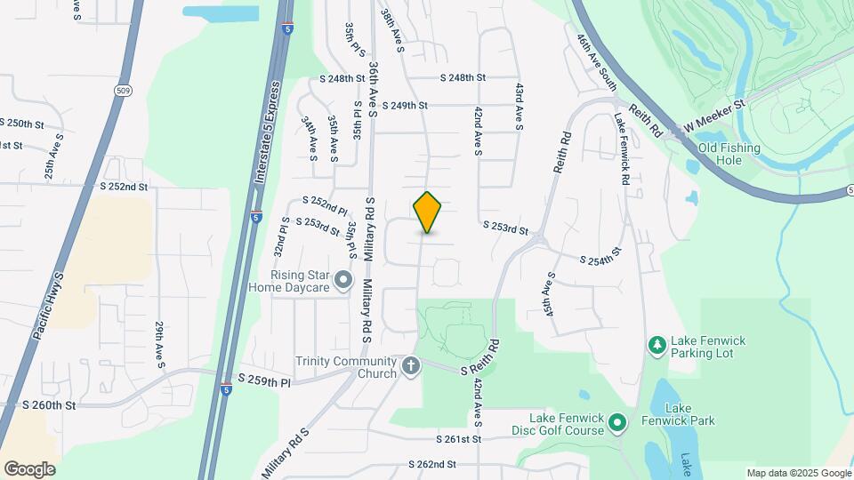 25324 38th Ave S Mapa y Detalles de la Ubicación