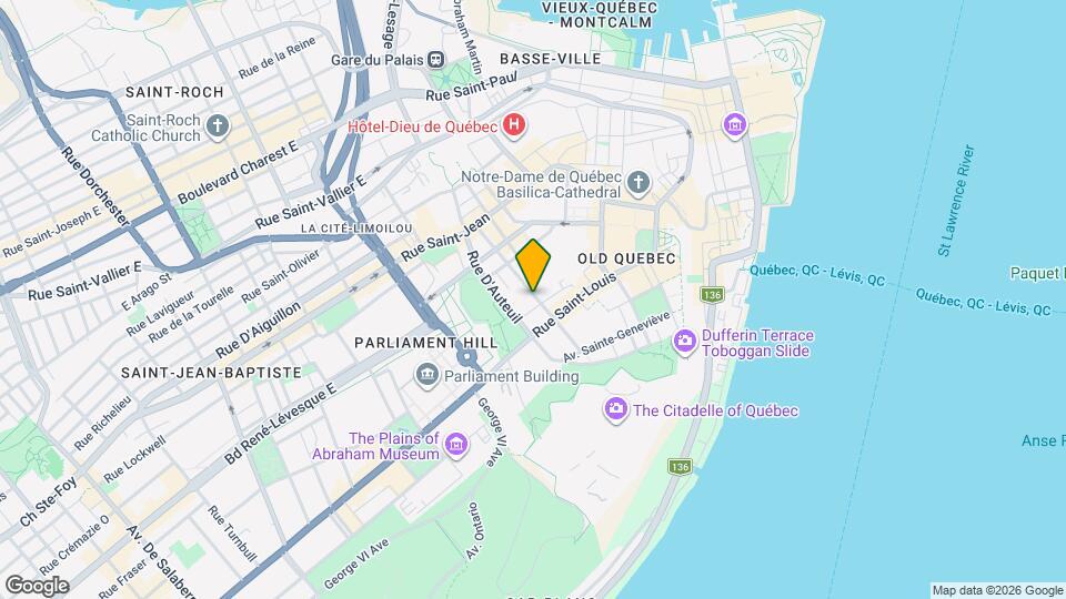 54 Sainte-Ursule Rue Map and Location Details