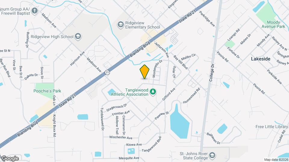 1313 Independence Dr Map and Location Details