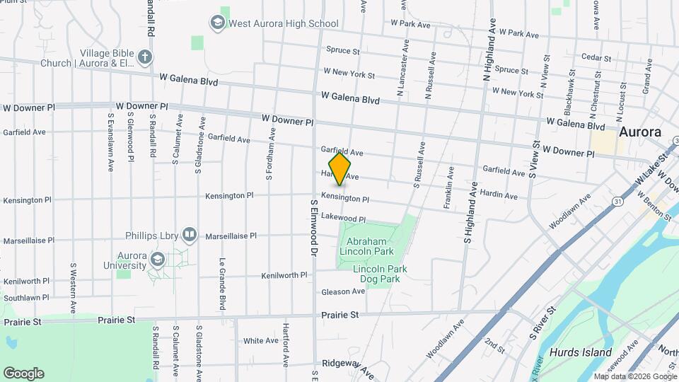 175 S Harrison Ave Map and Location Details