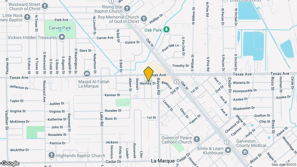 1501 Nashby St Map and Location Details