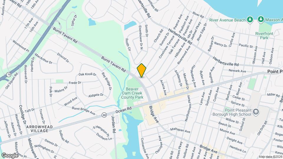 3403 Bridge Ave, Unit 3403 Apartment ##2 Map and Location Details
