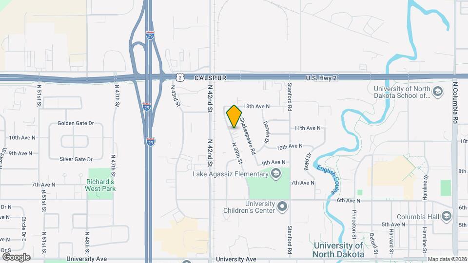 1114 N 39th St, Unit Unit Available Map and Location Details