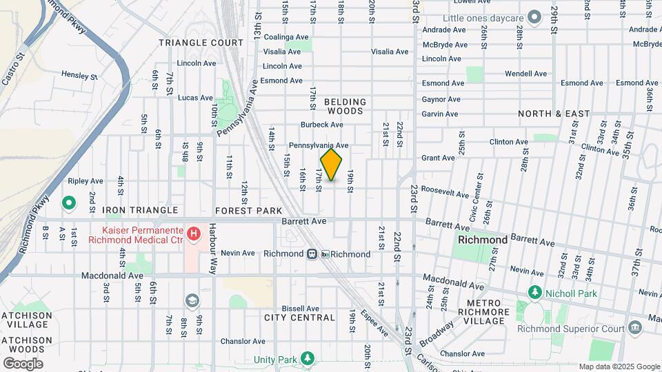 1731 Roosevelt Ave Mapa y Detalles de la Ubicación