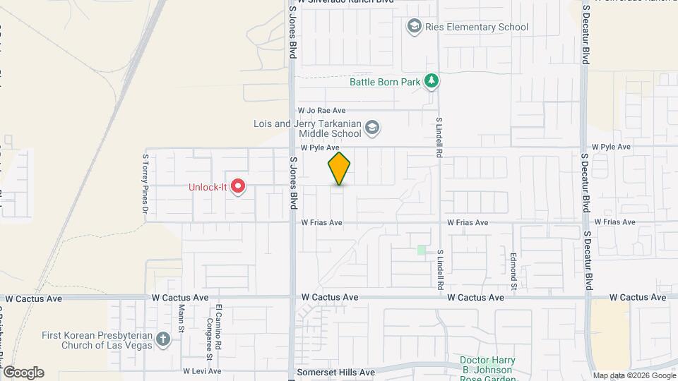 5916 Obsidian Sky Ave Map and Location Details