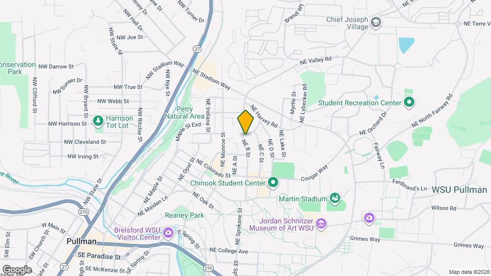 960 NE B St Mapa y Detalles de la Ubicación