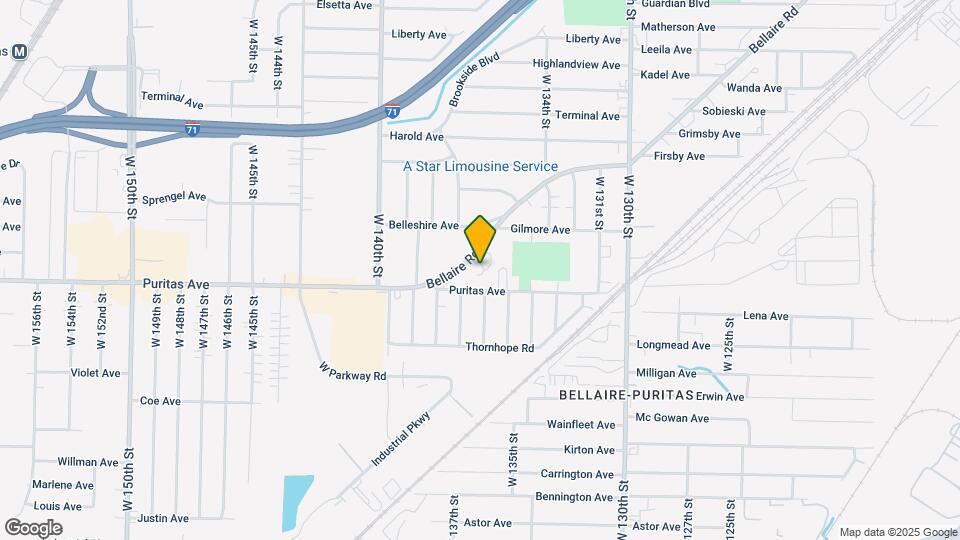 13621 Bellaire Rd Map and Location Details