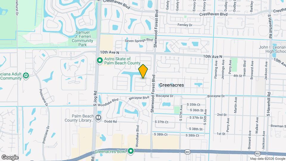 6089 Glentree Ln Mapa y Detalles de la Ubicación