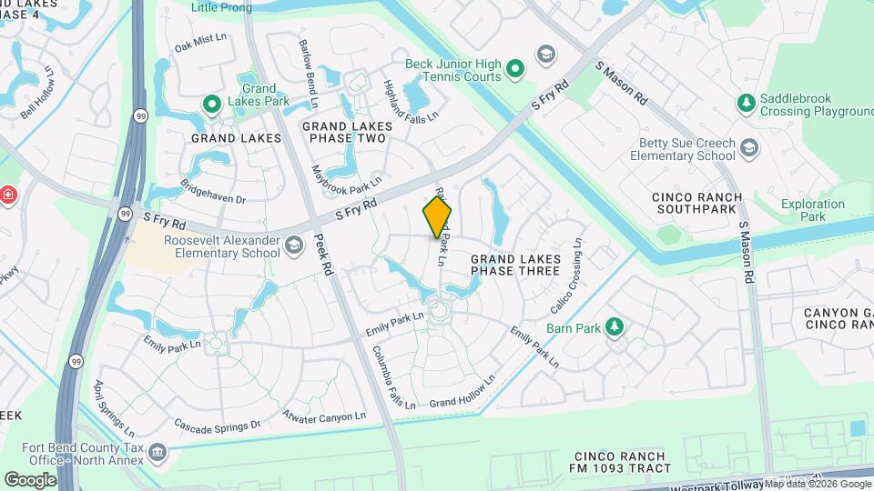 5707 Brennan Ridge Ln Map and Location Details