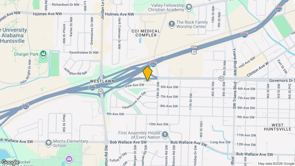 3912 Pine Ave SW Map and Location Details