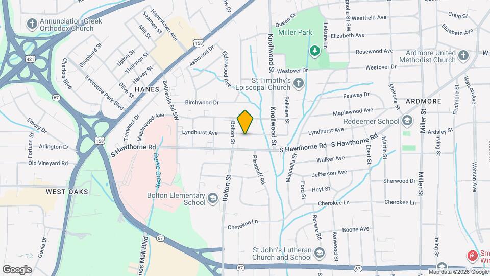 2748 Lyndhurst Ave Map and Location Details