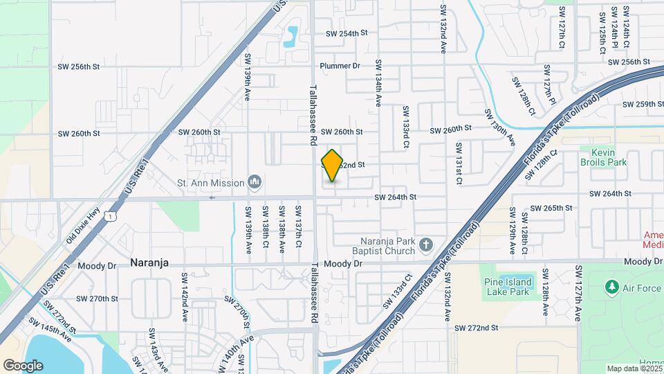 26328 SW 135th Pl Map and Location Details
