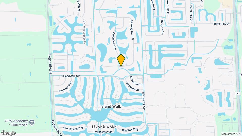 1728 Morning Sun Ln Map and Location Details