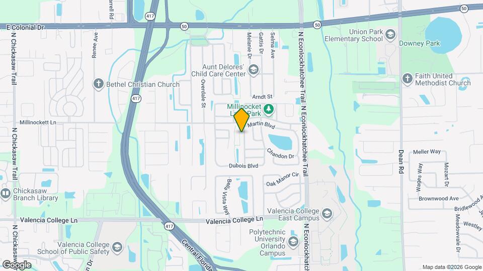 1094 Martin Blvd Map and Location Details