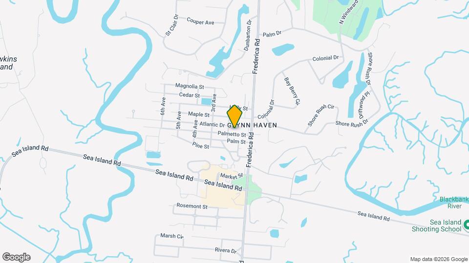 110 Palmetto St Map and Location Details