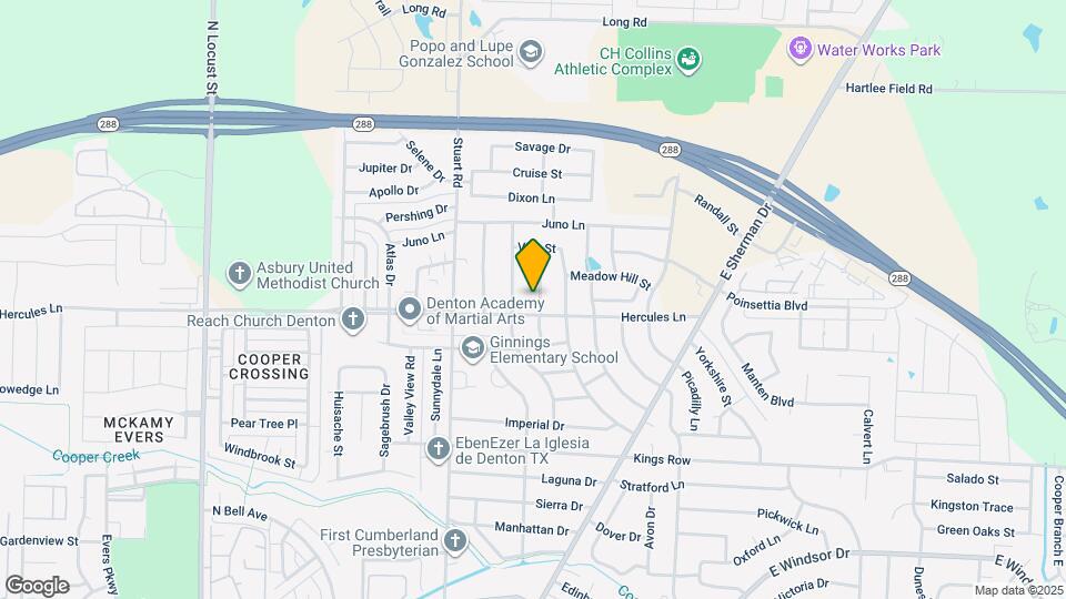 3813 Huntington Dr Map and Location Details