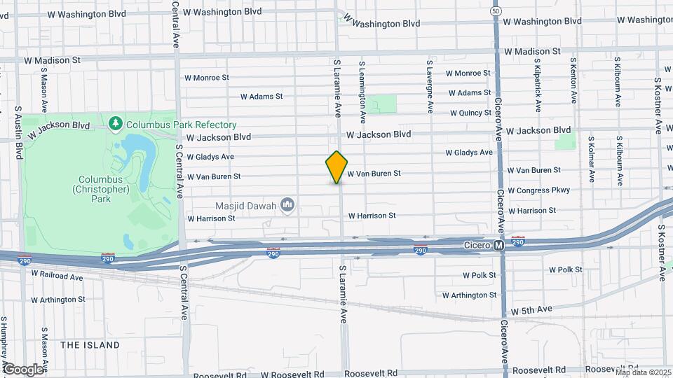 418-24 S Laramie Ave Map and Location Details