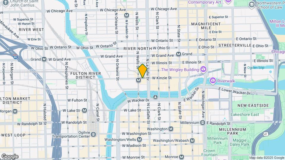 159 W Kinzie St Map and Location Details