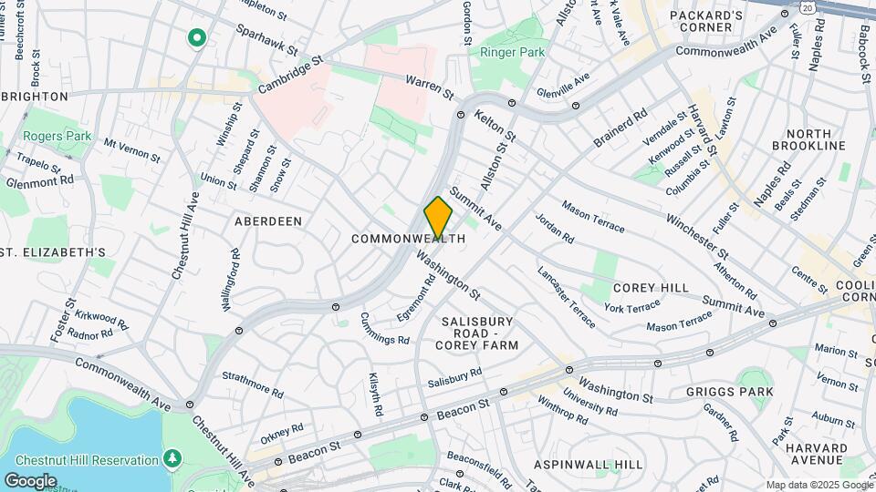 305 Allston St Mapa y Detalles de la Ubicación
