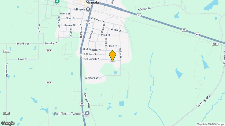 1109 Engle St Map and Location Details