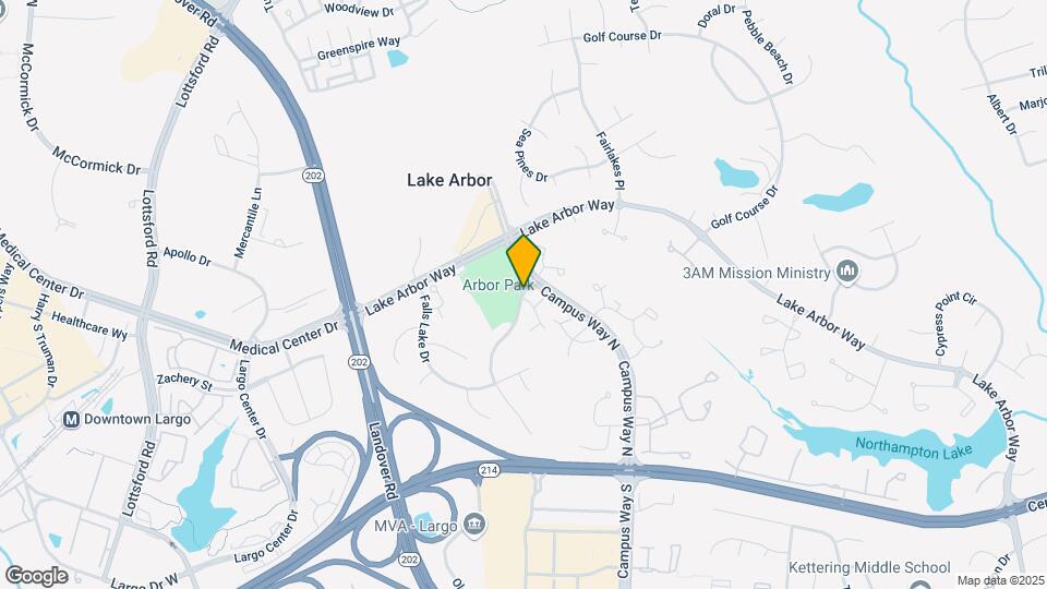 10304 Westridge Dr, Unit Vistas at Lake Arbor Map and Location Details