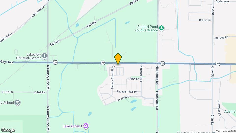 99 Lincoln Dr Map and Location Details