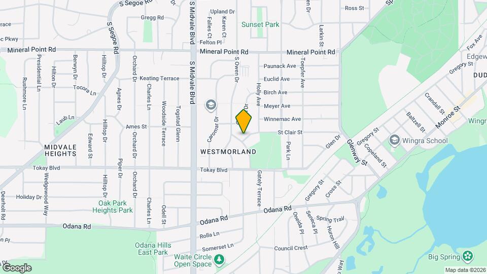 4218 Saint Clair St Mapa y Detalles de la Ubicación