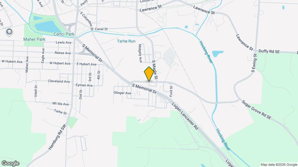 1060 Sugar Grove Rd SE Map and Location Details