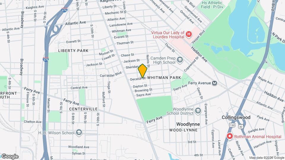 1264 Decatur St Map and Location Details