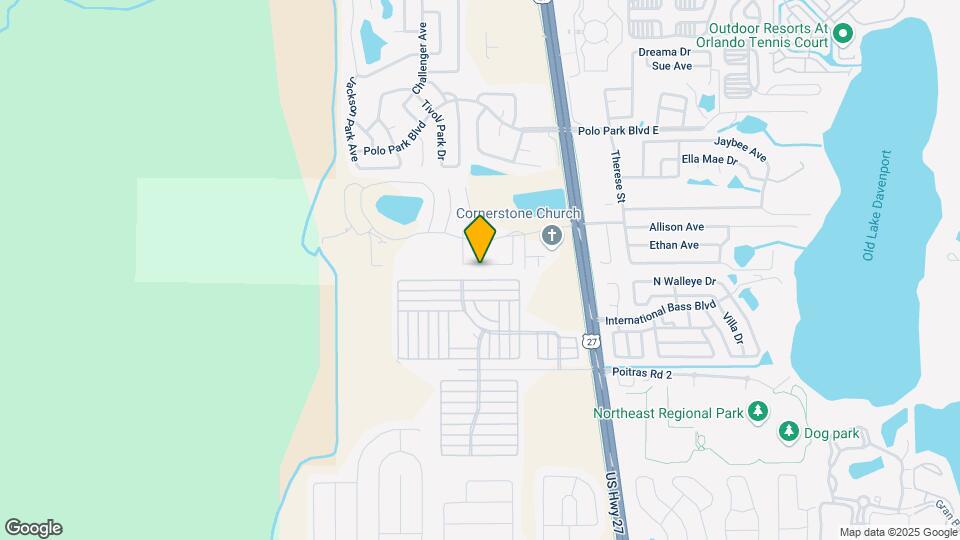 824 Washington Palm Loop Map and Location Details
