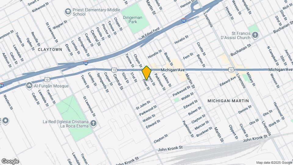 4440 Freer St, Unit 2 lower Map and Location Details