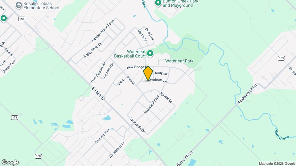 160 Mistletoe Ln Map and Location Details