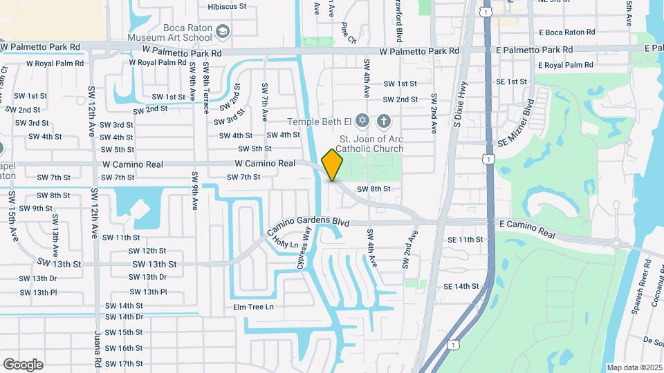734 Camino Gardens Ln Map and Location Details