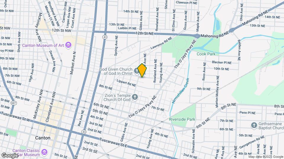 1202 9th St NE Map and Location Details