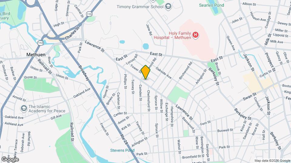 77 Lawrence St, Unit 77 Mapa y Detalles de la Ubicación