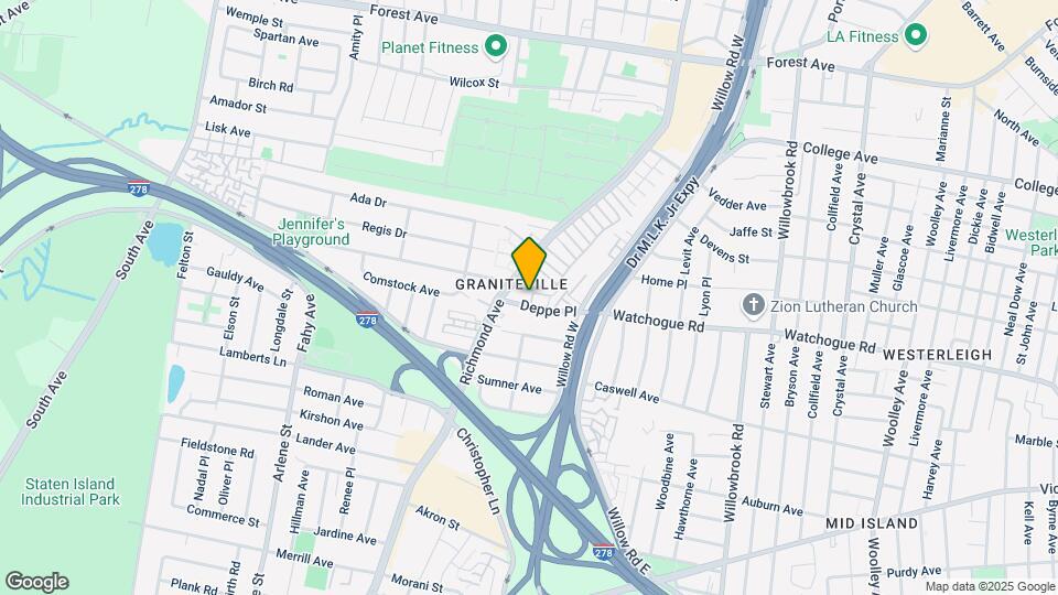 45 Deppe Pl Map and Location Details