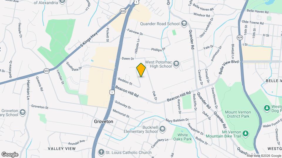 6619 Beddoo St Map and Location Details